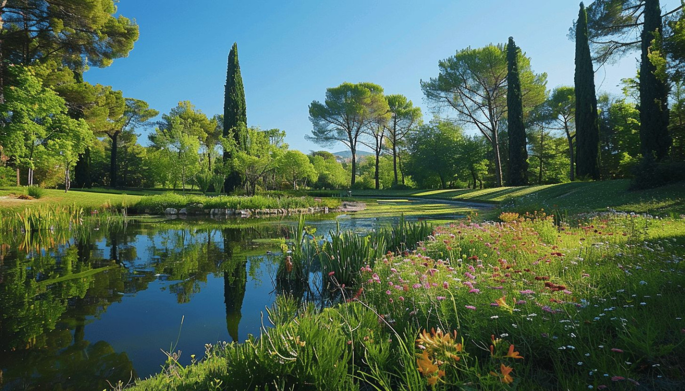 Exploration du Parc Jourdan, un havre de paix à Aix-en-Provence